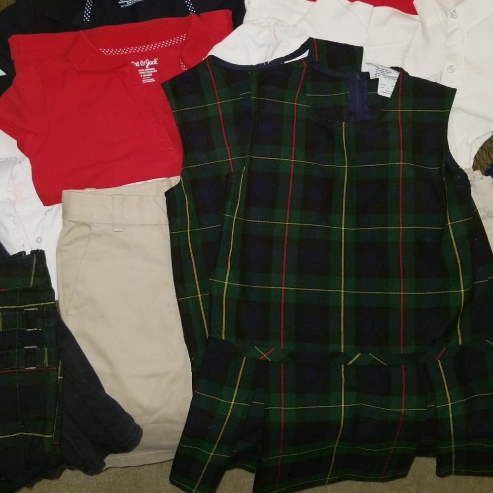 Lot of Girl's School Uniforms